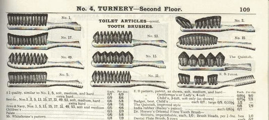 Brushee's- Throwback Thursday (Evolution of The Toothbrush)